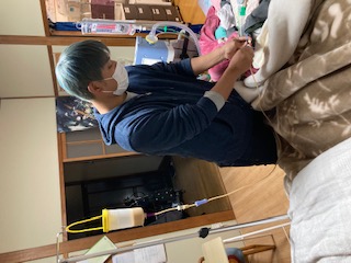 写真⑭(経管栄養)